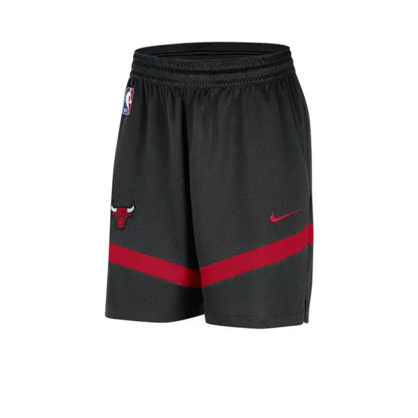 กางเกงบาสเกตบอลขาสั้น NIKE Chicago Bulls Icon Practice